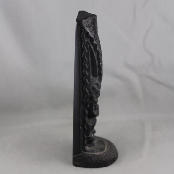 Vintage Tiki Figurine - Kane by Coco Joe - Made with Lava - Picture 7 of 8